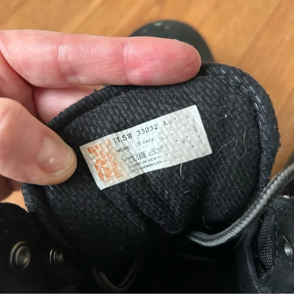 Timberland PRO Men's Pit Boss 6" Steel Toe Work Boot Heavy Duty Black Size 11.5 - Picture 8 of 8